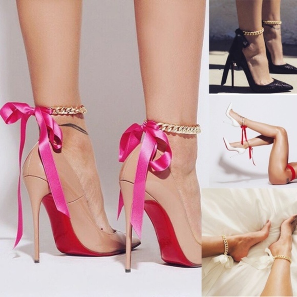 Boutique Jewelry - SATIN Ribbon Ankle Bracelets! Boutique Item